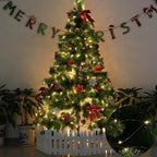 Decute 300LED 99FT Christmas Tree String Lights Green Wire Dimmable with Remote Control, UL Listed Plug in Fairy Starry Lights Decorative for Christmas Tree Party Wedding Indoor Outdoor Warm White