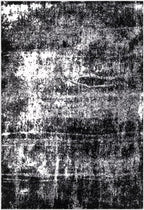 Keen Home Design Area Rugs - 3x5 Non-Shedding, Abstract Rugs for Kitchen, Living Room, Bedroom, Dining Room, Entryway - Size: 3' x 5', Abstract Black
