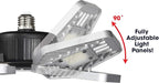 Ontel Beyond Bright LED Garage Light - Ultra-Bright, White Light that is Energy Efficient, Durable, Long-Lasting and Easy to Install (Pack of 2)