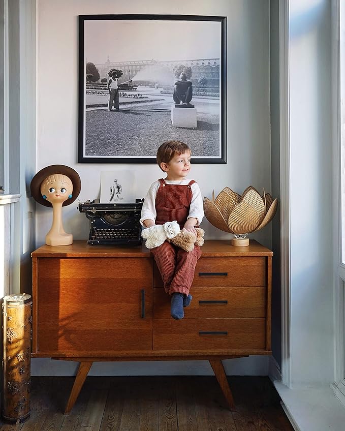 Ravinte Matte Black 3-3/4 Inch Square Cabinet Handles and Black Drawer Pulls - 40 Pack Kitchen Cabinet Hardware