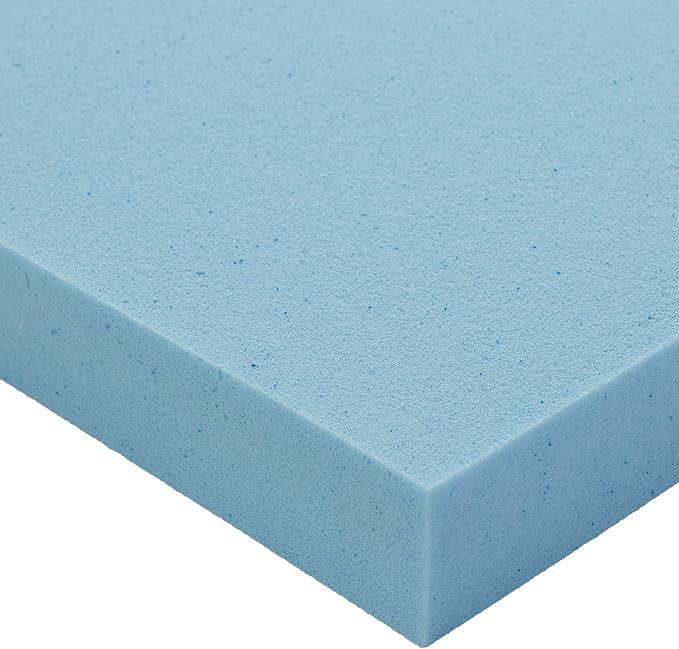 Amazon Basics King Mattress Topper, Cooling Gel-Infused, CertiPUR-US Certified, 3 inches, Blue