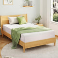 EGOHOME 12 Inch Queen Mattress, Memory Foam Mattress in a Box with Cooling Green Tea Gel, Relieve Pressure with Medium Support, CertiPUR-US Certified, 80''L x 60''W, White