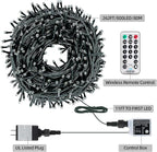 262FT 800 LED Color Changing Christmas Lights Outdoor Indoor, Warm White Multicolor Christmas Tree Lights, Waterproof Fairy String Light Timer Remote, 11 Lighting Modes