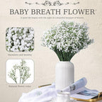 Babys Breath Artificial Flowers,30 Pcs Gypsophila Real Touch Flowers for Wedding Party Home Garden Decoration