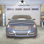 Ontel Beyond Bright LED Garage Light - Ultra-Bright, White Light that is Energy Efficient, Durable, Long-Lasting and Easy to Install (Pack of 2)