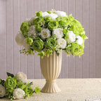Luyue 8 Packs Peonies Artificial Flowers Faux Peony Bouquet Fake Peonies Flower for Vase Silk Peony Floral Arrangements for Table Centerpiece Wedding Decoration Indoor Home Decor