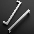 Ravinte 15 Pack 7-1/2 Inch Kitchen Square Cabinet Handles Satin Nickel Pulls Brushed Nickel Kitchen Cabinet Hardware Handles for Cupboard Drawer Pulls