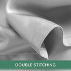 Twin XL Sheets by Pure Bamboo, Genuine 100% Organic Viscose Derived from Bamboo Bed Sheet Set, Luxuriously Soft & Cooling, Double Stitching, Lifetime Quality Promise (Twin XL, Silver Pearl)