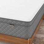 PurrJoys King Mattress, 12 Inch Hybrid King Size Mattress with Cooling Gel Memory Foam and Pocket Springs, CertiPUR-US Certified, Medium Firm
