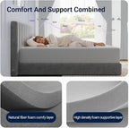 Avenco 10 Inch Full Size Mattress, Comfort Memory Foam Full Mattress in a Box for Refresh Sleep & Pressure Relief, Full Bed Mattresses CertiPUR-US Certified,Firm
