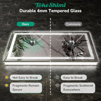 TokeShimi LED Bathroom Mirror 72 x 32 Lighted Bathroom Vanity Mirror with Lights,Brighter Frontlit and Backlit Light up Anti Fog Mirror