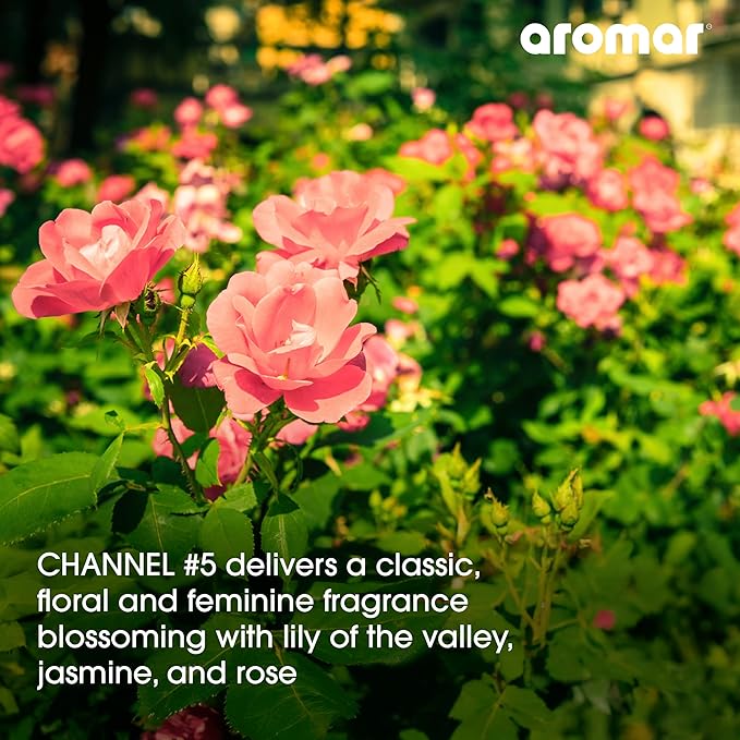 AROMAR Premium Fragrance Oil - Essential Oil for Diffusers & Home Aromatherapy - Channel #5-8oz
