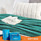 Walensee Fleece Blanket Plush Throw Fuzzy Lightweight (King Size 108x90 Emerald Green) Super Soft Microfiber Flannel Blankets for Couch, Bed, Sofa Ultra Luxurious Warm and Cozy for All Seasons