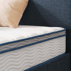 ZINUS 6 Inch Spring Sensation Hybrid Mattress [New Version], Full, Fiberglass Free, Medium Firmness, Durable Support, Certified Safe Foams & Fabric, Mattress in A Box
