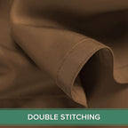 Queen Sheets by Pure Bamboo, Genuine 100% Organic Viscose Derived from Bamboo Bed Sheet Set, Luxuriously Soft & Cooling, Double Stitching, Lifetime Quality Promise (Queen, Coconut Husk)