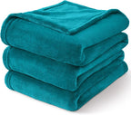 BEDELITE Fleece Blanket King Size Blankets for Bed, Luxury Plush Cozy Fuzzy Blanket 108x90 inches, Super Soft Warm Lightweight Throw Blanket All Seasons Suitable, Bluebird
