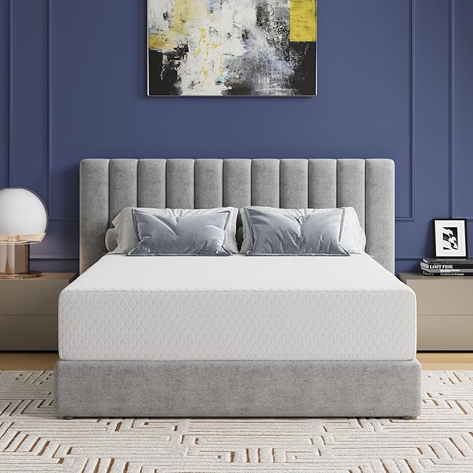 Avenco King Mattress, 14 Inch Memory Foam Mattress in a Box for Refresh Sleep & Pressure Relief, CertiPUR-US Certified Medium Firm King Size Mattresses