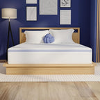 Vibe Gel Memory Foam Mattress, 12-Inch CertiPUR-US Certified Bed-in-a-Box, Twin, White