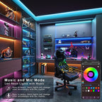400ft Led Lights for Bedroom Music Sync, Color Changing Led Strip Lights with IR Remote and App Control RGB Led Light Strip for Home Party Room Decor
