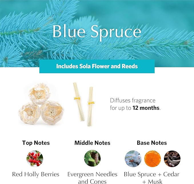 AGRARIA AirEssence & PetiteEssence Flower and Reed Diffuser Set, Luxury Home Fragrance Set, Scented Oil Reed Diffuser Gift for All Occasions