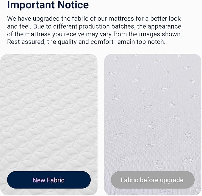 Avenco 6 Inch Full Size Mattress, Memory Foam Full Mattress in a Box for Comfort Sleep & Pressure Relief, CertiPUR-US Certified Medium Firm Full Mattresses