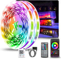 Led Lights for Bedroom 300FT (2 Rolls of 150FT), RGB Led Strip Lights with Music Sync Color Changing, Remote & App Controll Led Lights for Room and Party, Super Long LEDs for Bedroom Ambiant
