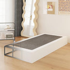 10 Inch High Profile Twin Box Spring Heavy Duty Metal Box Spring Twin with Fabric Cover, Sturdy Mattress Foundation, Easy Assembly, Noise Free, Black