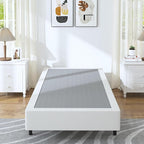 Twin Box Spring - 7 Inch High Profile Box Spring for Twin Bed, Sturdy Metal Frame Mattress Foundation, Easy Assembly, Quiet & Noise-Free