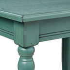 Decor Therapy Accent Table with Storage, Casual Style, Modern End Table, Sturdy, Blue Gray - (24" x 19.5" x 15.75")