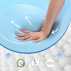 Avenco King Size Mattress, 12 Inch Hybrid King Mattress in a Box with Gel Memory Foam for Pressure Relief, Individual Pocket Springs for Great Support, Medium Firm King Bed Mattresses