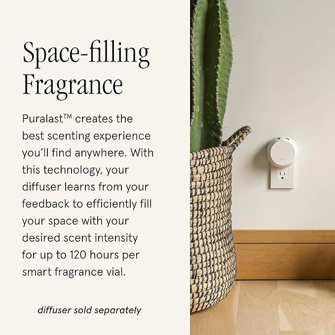 Pura & Guy Fox Home Scent Refill - Smart Air Diffuser - Up to 120-Hours of Luxury Fragrance per Refill - Essential - Clean & Safe Diffuser Fragrance - 2 Pack, Zephyr
