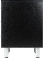 Winsome Daniel Accent Table, 15.75"W x 16.61"D x 22"H, Black