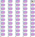 50 Pack Fairy Lights Battery Operated - 3 Speed Modes, 7Ft 20 LED String Twinkle Lights, Waterproof Copper Wire, Mini Firefly Light for Mason Jars Vases Christmas Decor, Multi-Colored