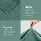 Utopia Bedding Fleece Blanket King Size Celadon 300GSM Luxury Fuzzy Soft Anti-Static Microfiber Bed Blanket (90x102 Inch)