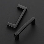 Ravinte 15 Pack Matte Black Cabinet Pulls, 2-1/2 Inch (64mm) Hole Center Slim Kitchen Handles, Square Drawer Pulls for Cabinets & Cupboards, Hardware