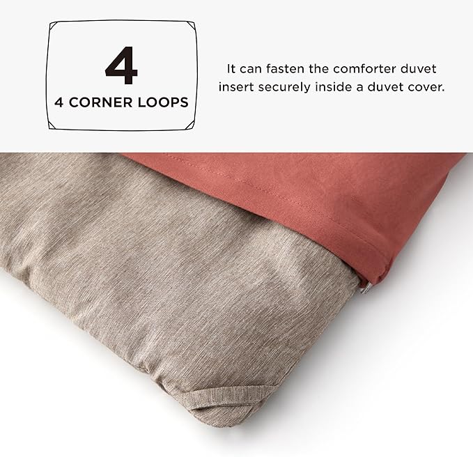 Bedsure Full Comforter Set - Khaki Soft Bedding for All Seasons, Cationic Dyed Bed Set, 3 Pieces, 1 Full Size Comforter (82"x86") and 2 Pillow Shams (20"x26"+2")