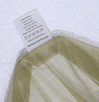 Akiky Canopy for Girls Room Bed Curtains Sheer Curtain for Twin Full Queen Size Bed Drapes,8 Panels Canopies with Light,Room Décor(Twin,Sage Green)