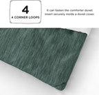 Bedsure Full Comforter Set - Emerald Green Soft Bedding for All Seasons, Cationic Dyed Bed Set, 3 Pieces, 1 Full Size Comforter (82"x86") and 2 Pillow Shams (20"x26"+2")