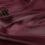 OVZME Burgundy Bedroom Curtains 2 Panel Sets 90 Inch Length, 59 Inch Extra Wide Light Filtering Light Weight Soft Window Treatment Panels for Study Room Living Room Guest Room, 59Wx90L Inches