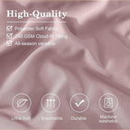 Monbix King Size Comforter Set - 7 Pieces Bed in a Bag King, Zephyr Bedding Sets with Comforter, All Seasons Down Alternative Comforter Bed Set with Sheets, Pillowcases & Shams