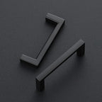 Ravinte 30 Pack Matte Black Cabinet Pulls, 3 Inch (76mm) Hole Center Slim Kitchen Handles, Square Drawer Pulls for Cabinets & Cupboards, Hardware