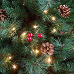 Dazzle Bright Christmas Mini String Lights, 60FT 300 Incandescent Green Wire Fairy Lights UL Certified Christmas Decorations for Indoor Outdoor Yard Party Xmas Tree Decor, Warm White