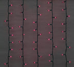 Brite Star 100 Count Mini String Christmas Lights, Red - 22 feet Indoor/Outdoor Christmas Tree Lights with Green Wire