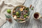 ANDALUCA Evergreen Pine Scented Potpourri | Made in California | 20 oz Bag + Fragrance Vial