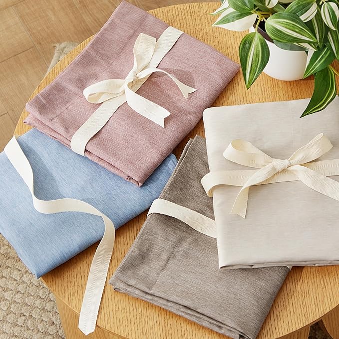 Bedsure Full Comforter Set - Khaki Soft Bedding for All Seasons, Cationic Dyed Bed Set, 3 Pieces, 1 Full Size Comforter (82"x86") and 2 Pillow Shams (20"x26"+2")
