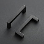 Ravinte 14 Pack 3-1/2 Inch Kitchen Square Cabinet Handles Matte Black Cabinet Pulls Black Drawer Pulls Kitchen Cabinet Hardware Kitchen Handles for Cabinets Cupboard Handles Drawer Handles