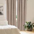 Ambesonne Cow Print Window Curtains, Cattle Skin with Brown Spots Agriculture Cow Oxen Hide Camouflage Pattern, Lightweight Decor 2-Panel Set with Rod Pocket, Pair of - 28" x 63", White Brown