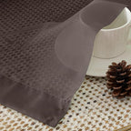 Aiyufeng Chocolate Brown Sheer Curtains 90 Inches Long 2 Panels, Solid Voile Rod Pockets Stylish Breathable Drapes Window Treatment for Kid's Room/Bedroom/Living Room, 42W x 90L, Chocolate Brown