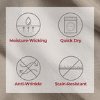 Mellanni Extra Deep King Sheets - 4 PC Iconic Collection Bedding - Hotel Luxury, Ultra Soft, Cooling Bed Sheets - Wrinkle, Fade, Stain Resistant (King, Tan)