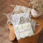 Bedsure Tufted Boho Comforter Set Queen Size - Beige Boho Bed Set, GentleSoft™ 3 Pieces Farmhouse Shabby Chic Embroidery Bedding, Gifts for Woman, Soft Jacquard Queen Comforter for All Seasons
